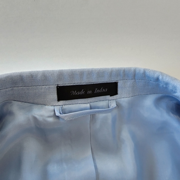 NWT Ralph Lauren Polo Jacket Light Blue Lassiter Blazer Jacket Sports-Coat 38R - Picture 7 of 8